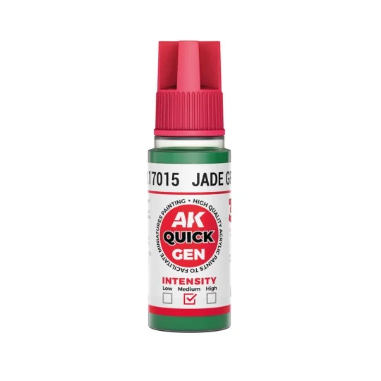 JADE GREEN 18 ml - QUICK GEN - AK Interactive AK17015 JADE GREEN 18 ml - QUICK GEN - AK Interactive AK17015