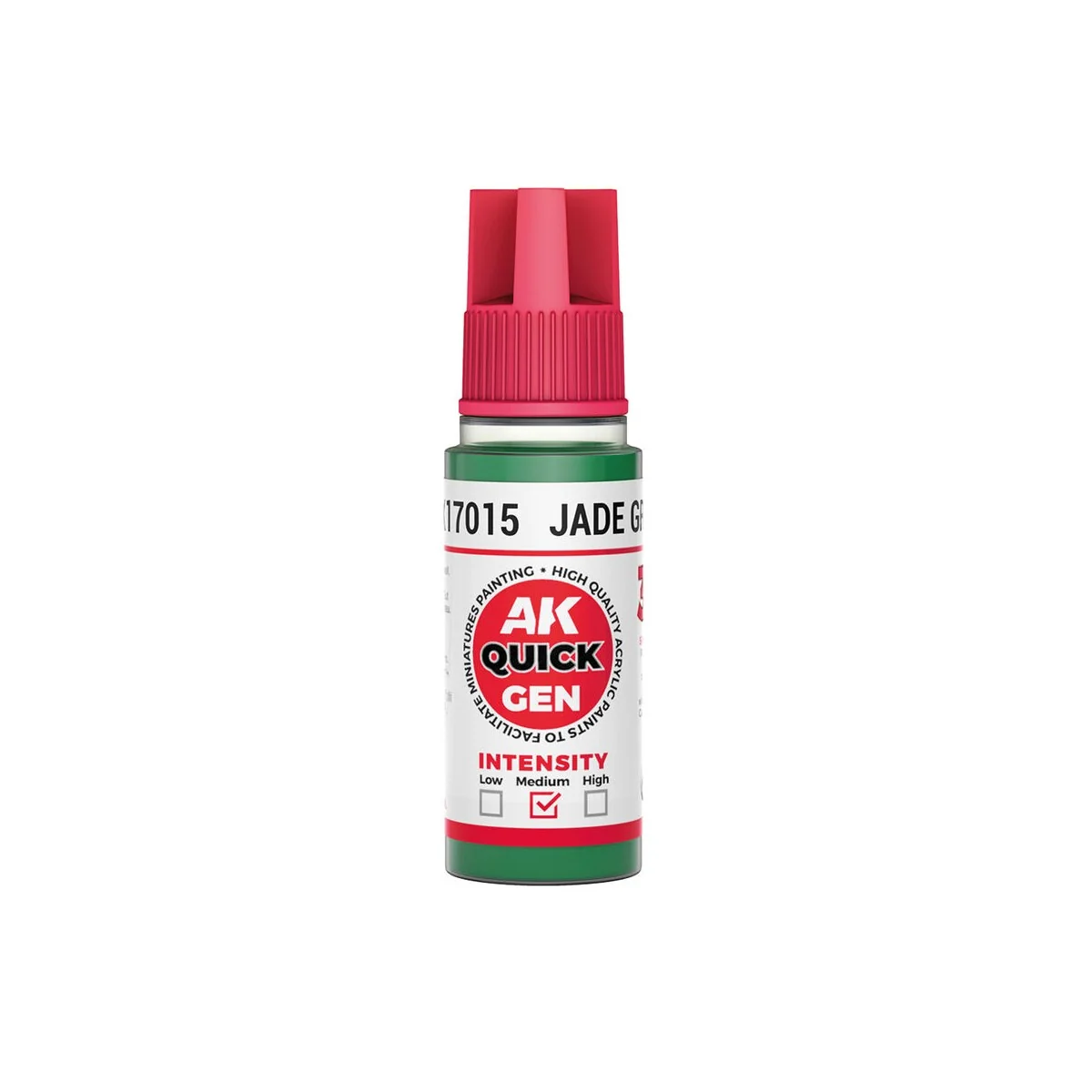 JADE GREEN 18 ml - QUICK GEN - AK Interactive AK17015 JADE GREEN 18 ml - QUICK GEN - AK Interactive AK17015