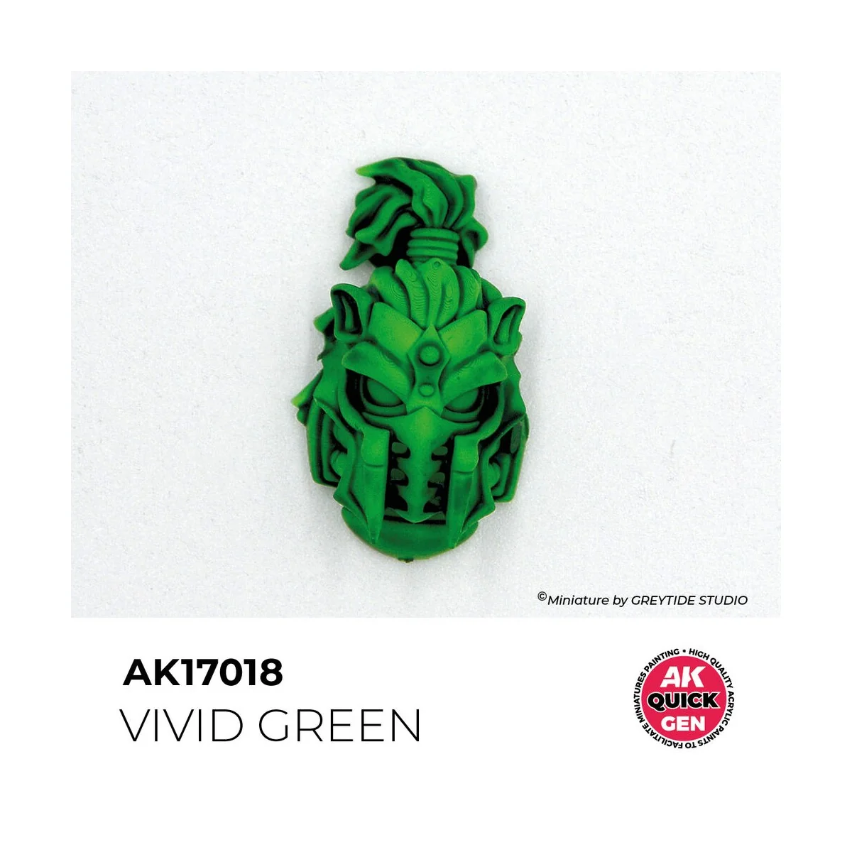 VIVID GREEN 18 ml - QUICK GEN - AK Interactive AK17018 VIVID GREEN 18 ml - QUICK GEN - AK Interactive AK17018