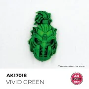 VIVID GREEN 18 ml - QUICK GEN - AK Interactive AK17018 VIVID GREEN 18 ml - QUICK GEN - AK Interactive AK17018