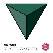 SPACE DARK GREEN 18 ml - QUICK GEN - AK Interactive AK17019