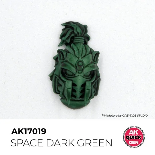 SPACE DARK GREEN 18 ml - QUICK GEN - AK Interactive AK17019