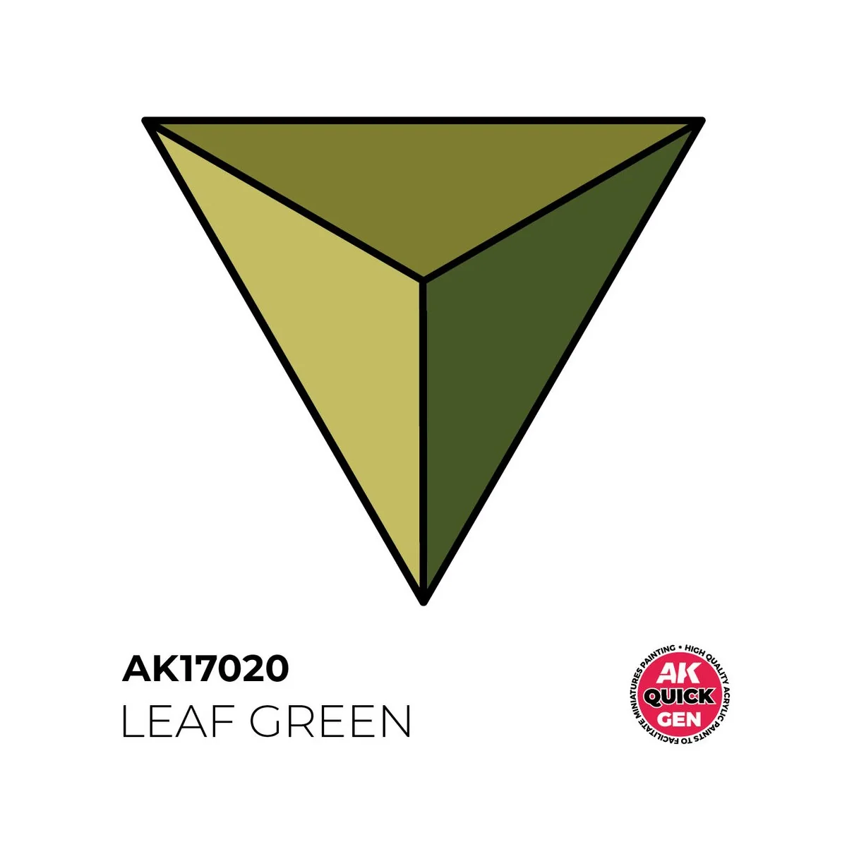 LEAF GREEN 18 ml - QUICK GEN - AK Interactive AK17020 LEAF GREEN 18 ml - QUICK GEN - AK Interactive AK17020