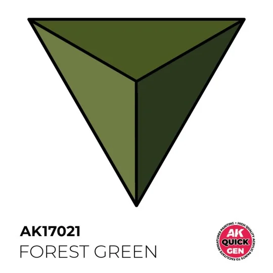 FOREST GREEN 18 ml - QUICK GEN - AK Interactive AK17021