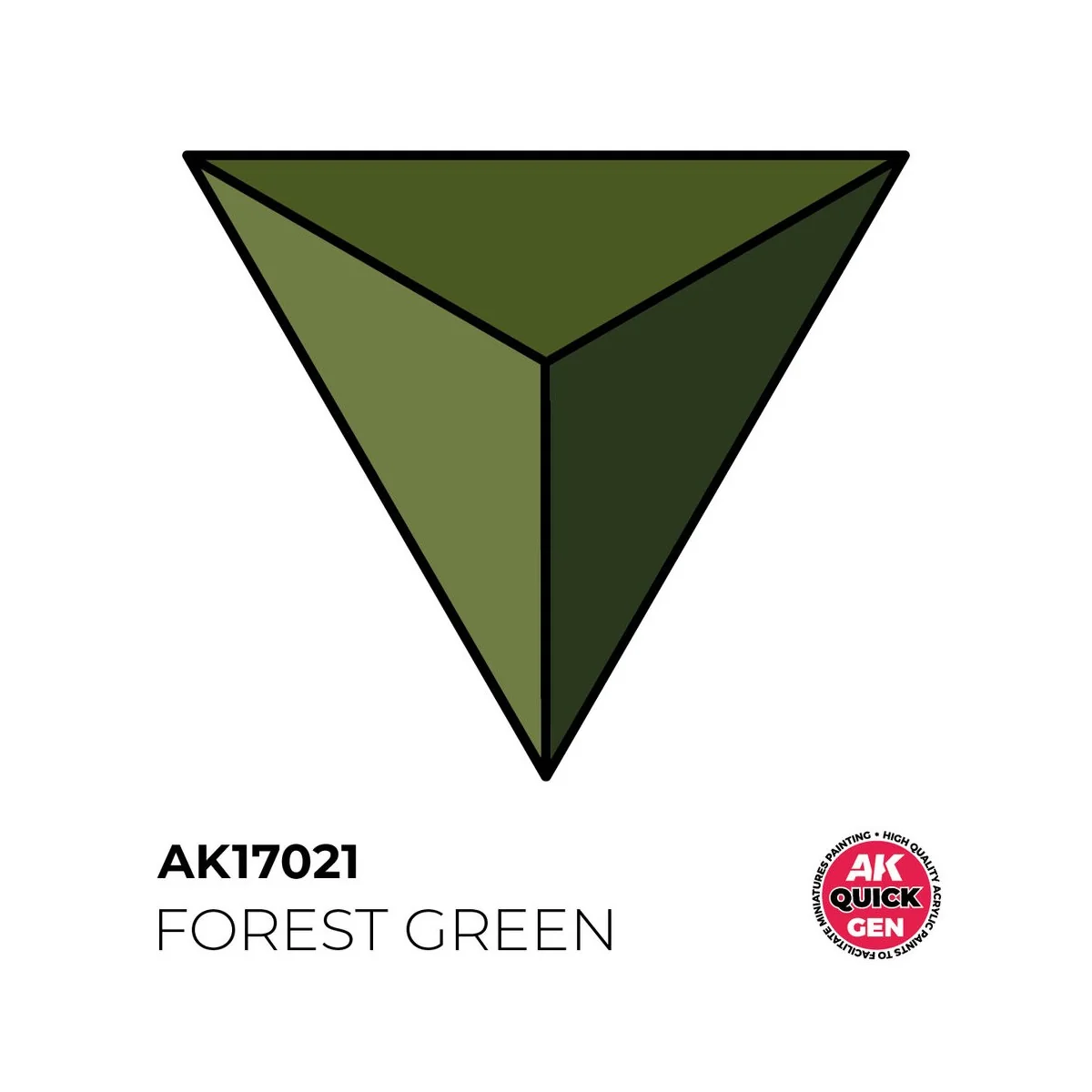 FOREST GREEN 18 ml - QUICK GEN - AK Interactive AK17021