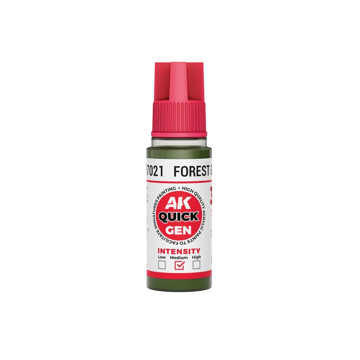 FOREST GREEN 18 ml - QUICK GEN - AK Interactive AK17021