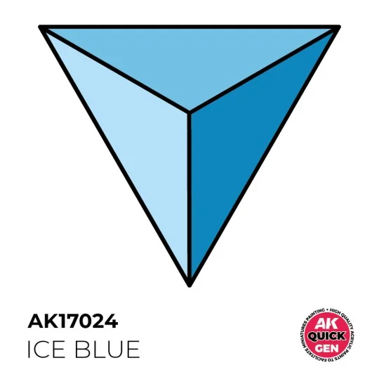 ICE BLUE 18 ml - QUICK GEN - AK Interactive AK17024