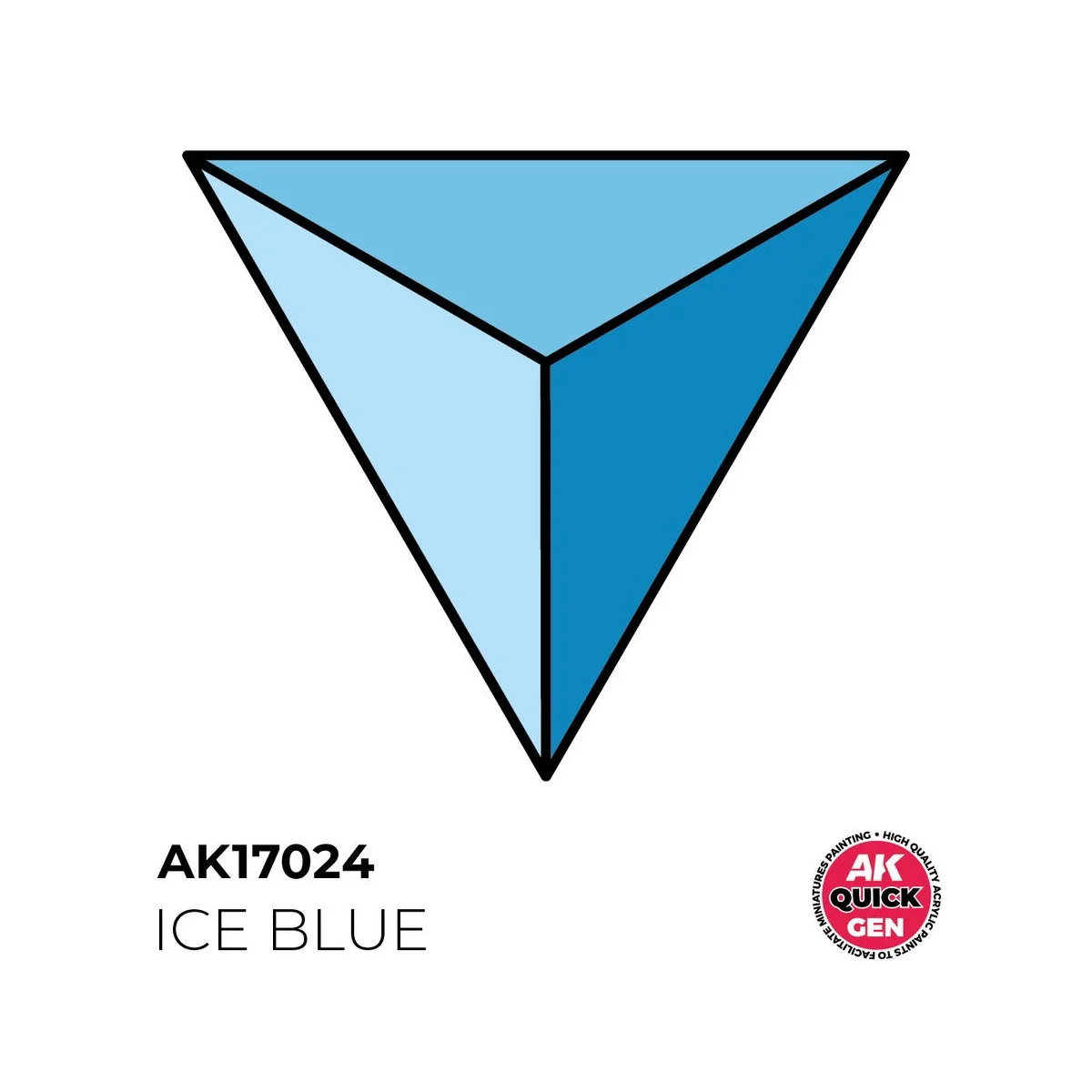 ICE BLUE 18 ml - QUICK GEN - AK Interactive AK17024