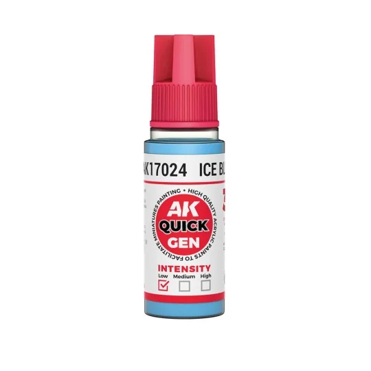 ICE BLUE 18 ml - QUICK GEN - AK Interactive AK17024