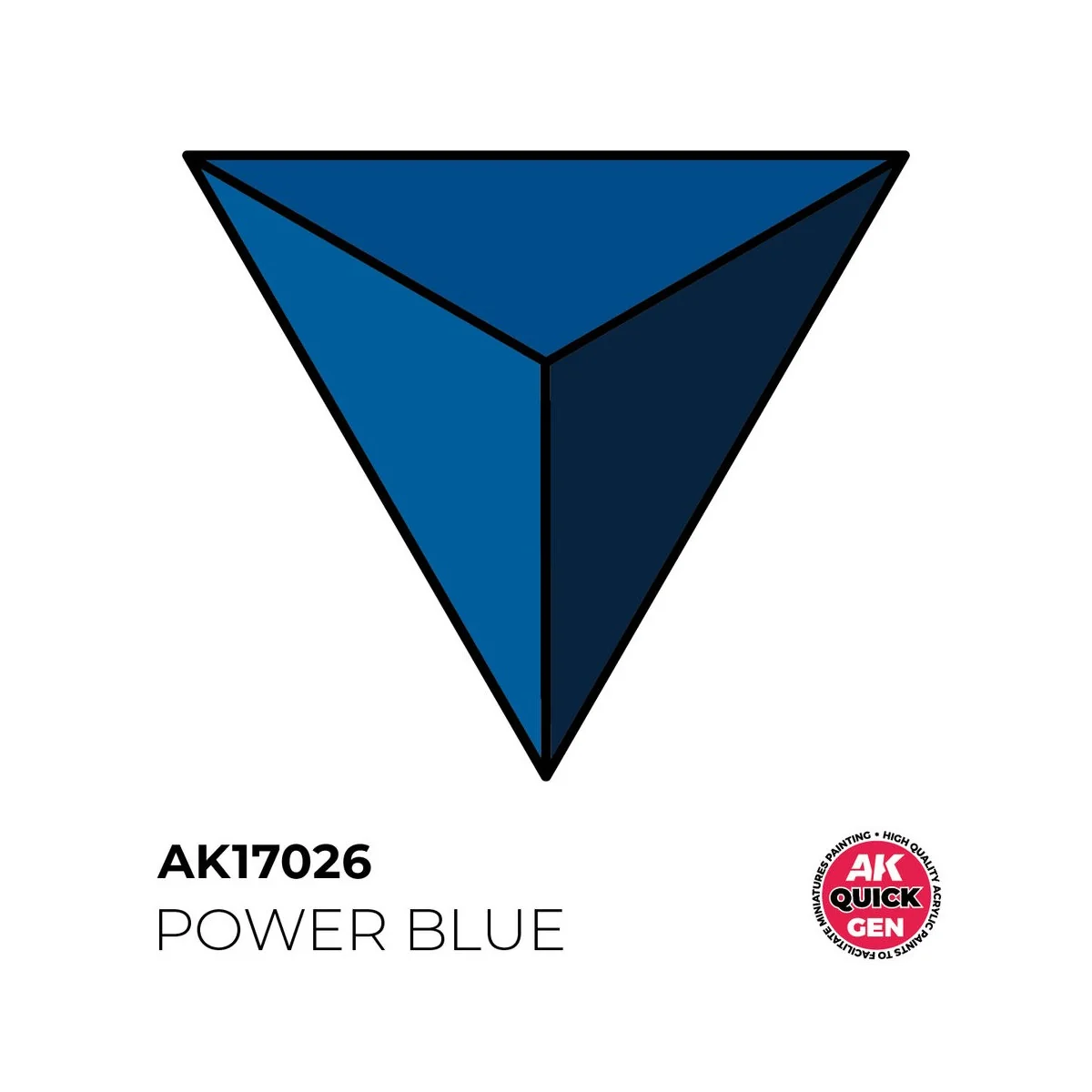 POWER BLUE 18 ml - QUICK GEN - AK Interactive AK17026