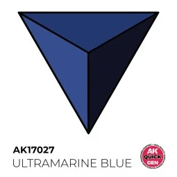 ULTRAMARINE BLUE 18 ml - QUICK GEN - AK Interactive AK17027