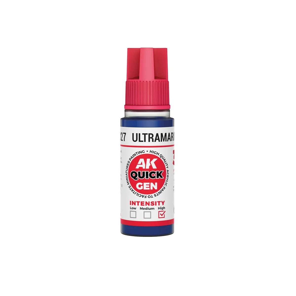 ULTRAMARINE BLUE 18 ml - QUICK GEN - AK Interactive AK17027