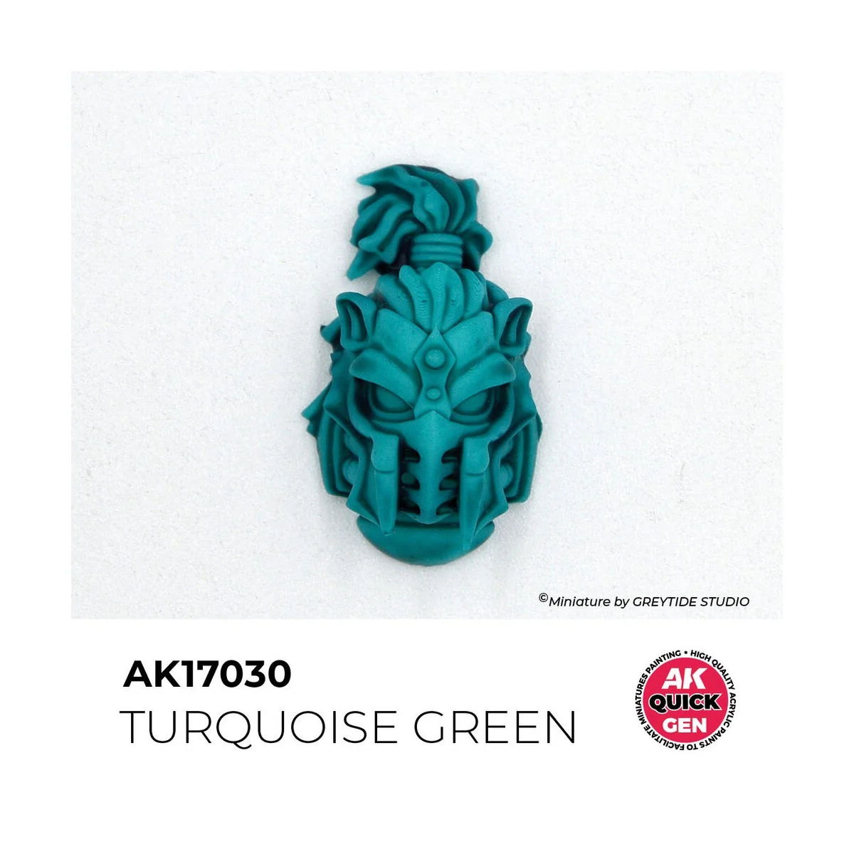 TURQUOISE GREEN 18 ml - QUICK GEN - AK Interactive AK17030