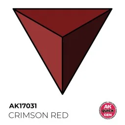 CRIMSON RED 18 ml - QUICK GEN - AK Interactive AK17031