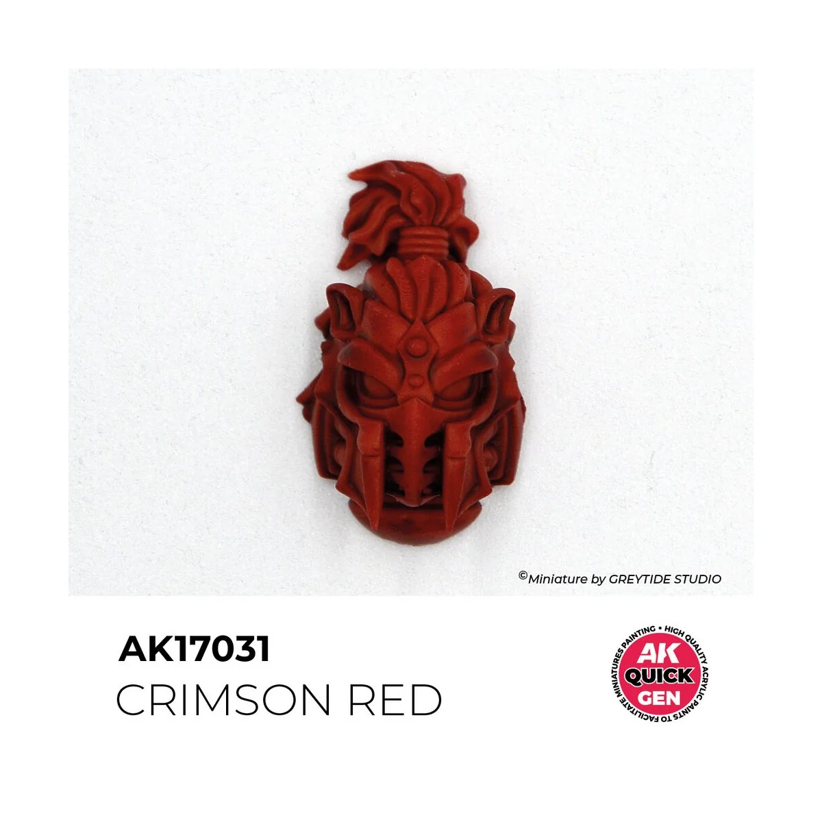 CRIMSON RED 18 ml - QUICK GEN - AK Interactive AK17031 CRIMSON RED 18 ml - QUICK GEN - AK Interactive AK17031