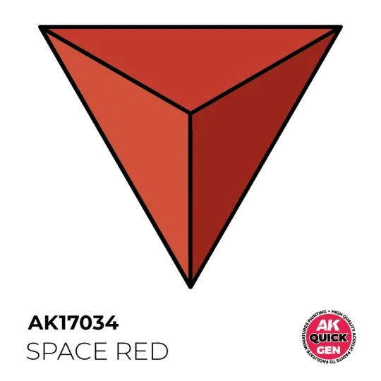 SPACE RED 18 ml - QUICK GEN - AK Interactive AK17034