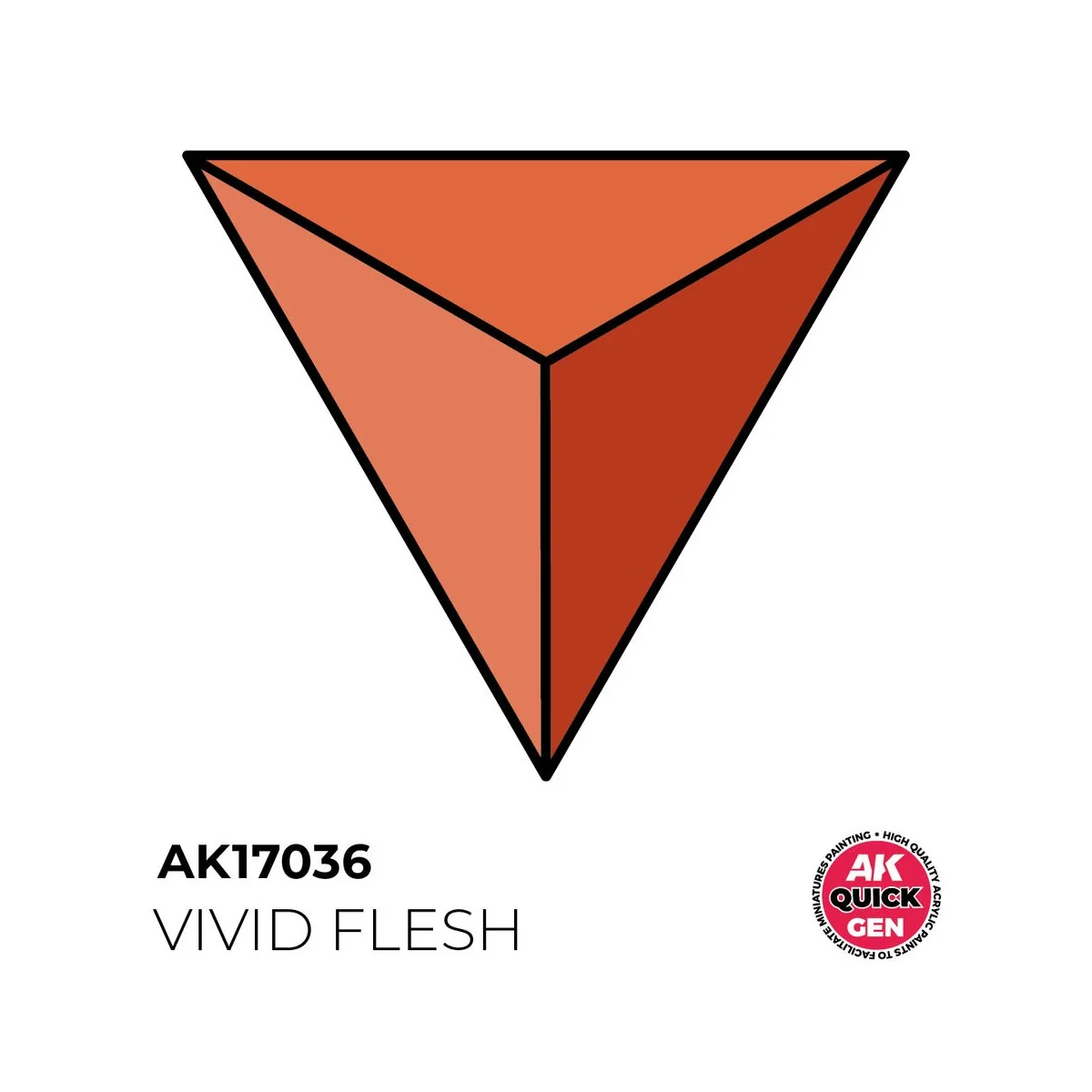 VIVID FLESH 18 ml - QUICK GEN - AK Interactive AK17036 VIVID FLESH 18 ml - QUICK GEN - AK Interactive AK17036