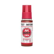INFERNAL RED 18 ml - QUICK GEN - AK Interactive AK17037