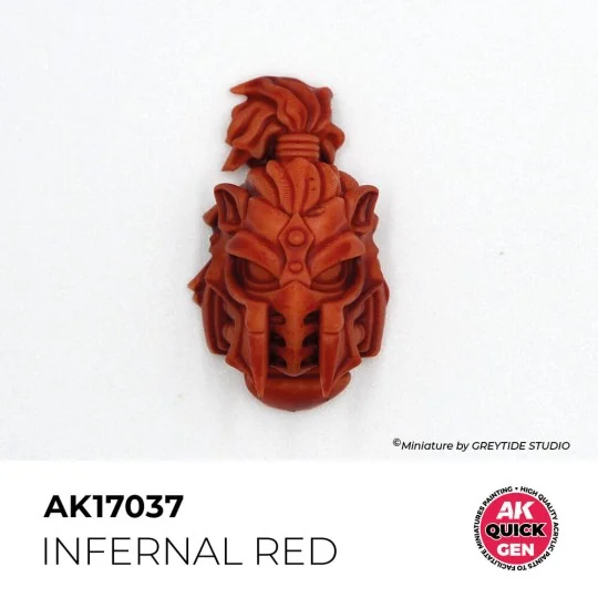 INFERNAL RED 18 ml - QUICK GEN - AK Interactive AK17037