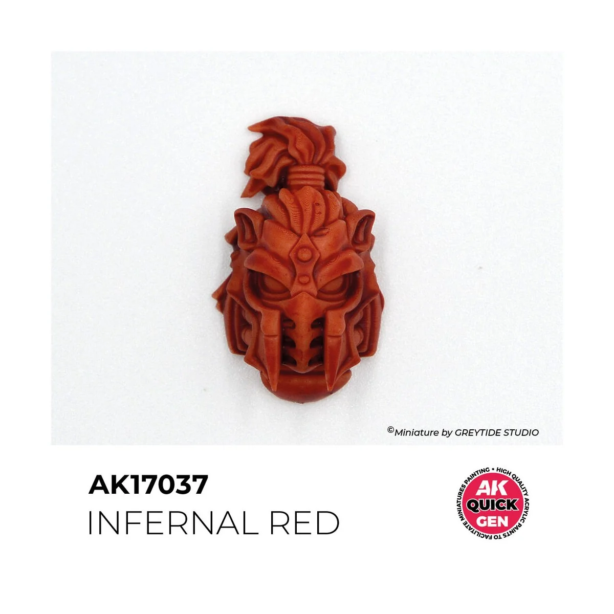 INFERNAL RED 18 ml - QUICK GEN - AK Interactive AK17037