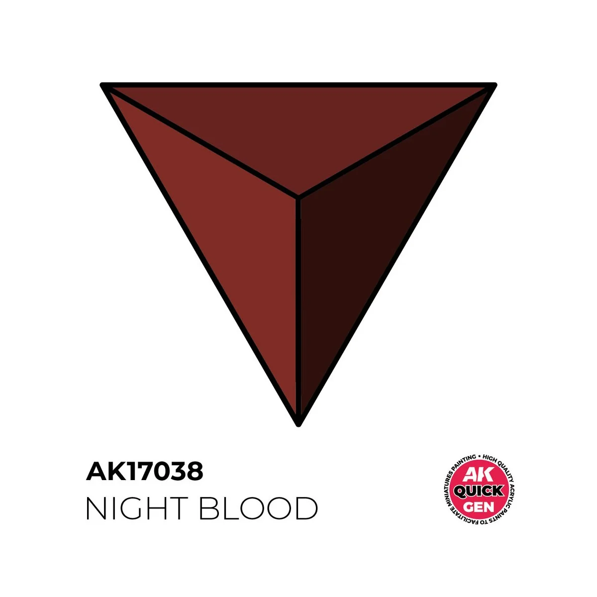NIGHT BLOOD 18 ml - QUICK GEN - AK Interactive AK17038 NIGHT BLOOD 18 ml - QUICK GEN - AK Interactive AK17038