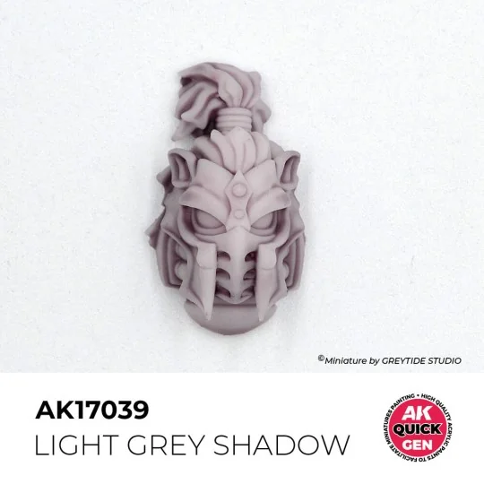 LIGHT GREY SHADOW 18 ml - QUICK GEN - AK Interactive AK17039 LIGHT GREY SHADOW 18 ml - QUICK GEN - AK Interactive AK17039