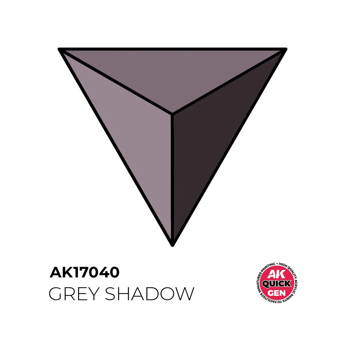 GREY SHADOW 18 ml - QUICK GEN - AK Interactive AK17040