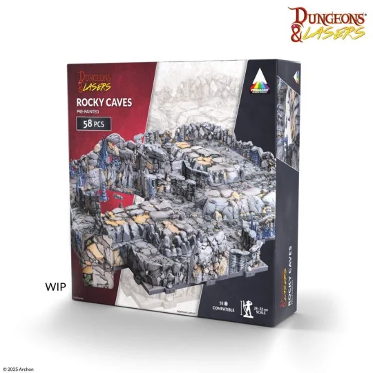 ROCKY CAVES: PRE-PAINTED - Archon Studio DNL0124