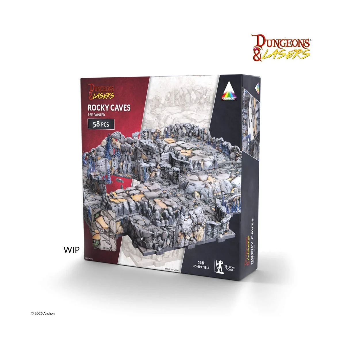 ROCKY CAVES: PRE-PAINTED - Archon Studio DNL0124