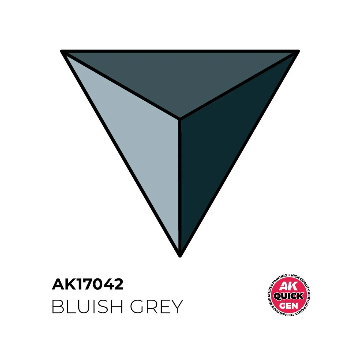 BLUISH GREY 18 ml - QUICK GEN - AK Interactive AK17042 BLUISH GREY 18 ml - QUICK GEN - AK Interactive AK17042