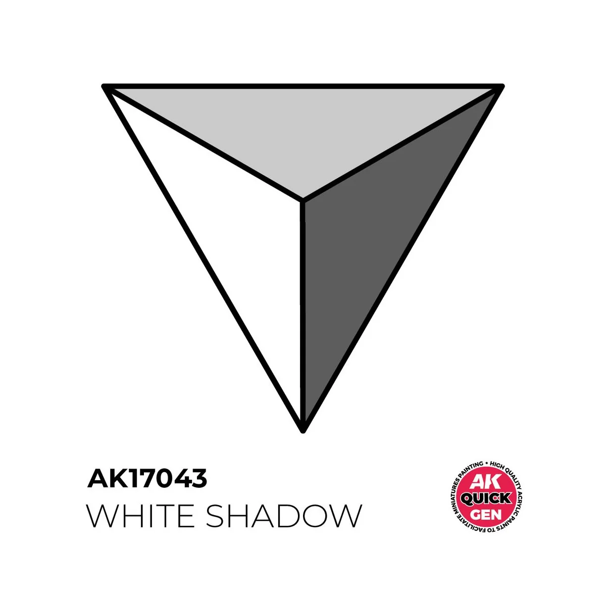 WHITE SHADOW 18 ml - QUICK GEN - AK Interactive AK17043