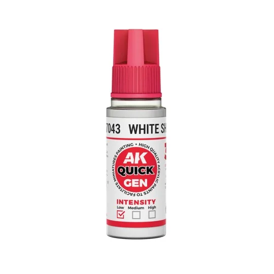 WHITE SHADOW 18 ml - QUICK GEN - AK Interactive AK17043