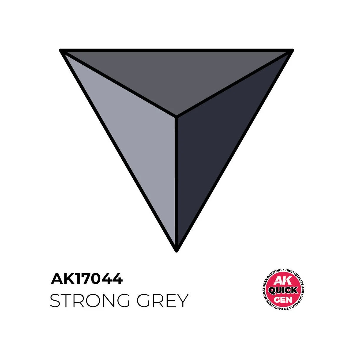 STRONG GREY 18 ml - QUICK GEN - AK Interactive AK17044