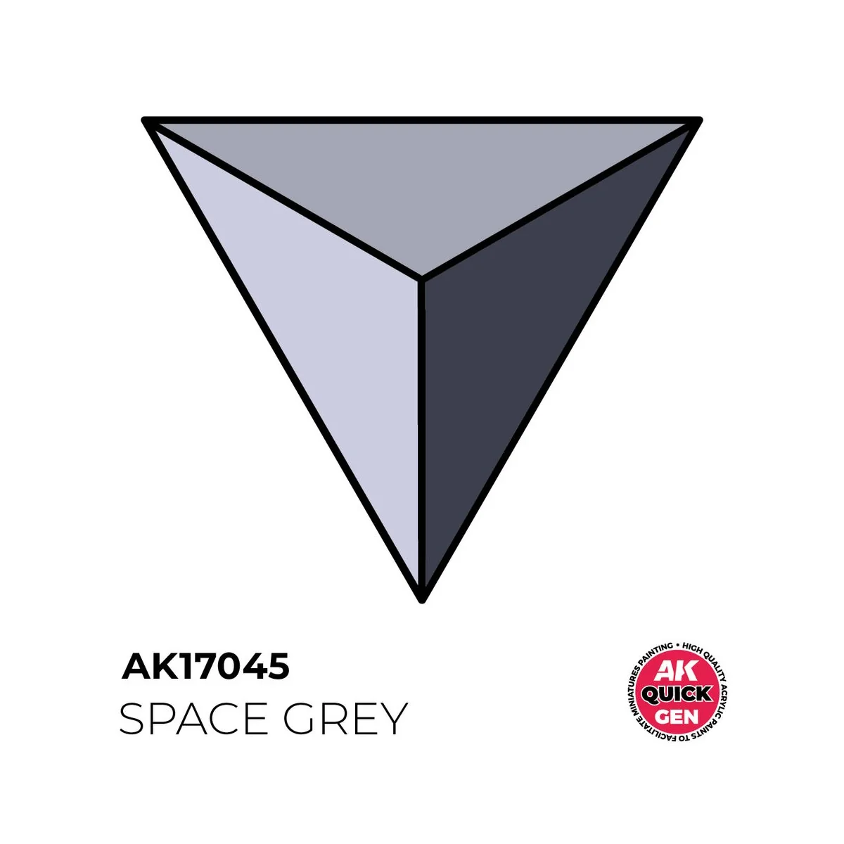 SPACE GREY 18 ml - QUICK GEN - AK Interactive AK17045