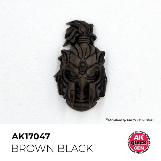 BROWN BLACK 18 ml - QUICK GEN - AK Interactive AK17047 BROWN BLACK 18 ml - QUICK GEN - AK Interactive AK17047