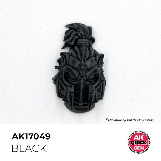 BLACK 18 ml - QUICK GEN - AK Interactive AK17049