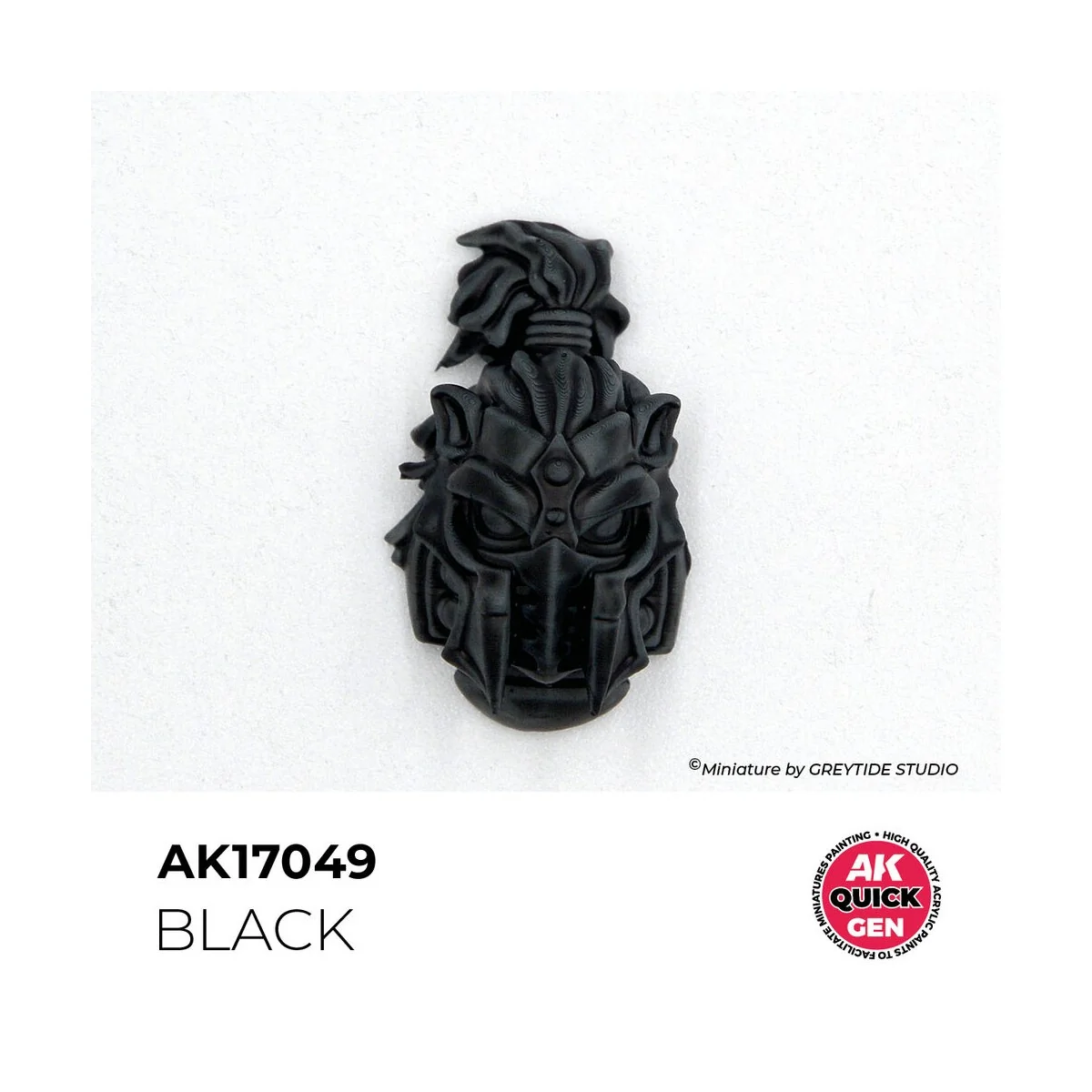 BLACK 18 ml - QUICK GEN - AK Interactive AK17049