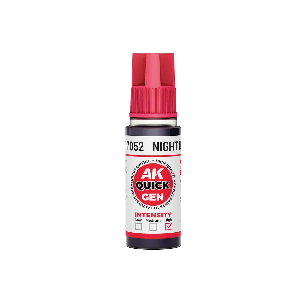 NIGHT BLACK 18 ml - QUICK GEN - AK Interactive AK17052