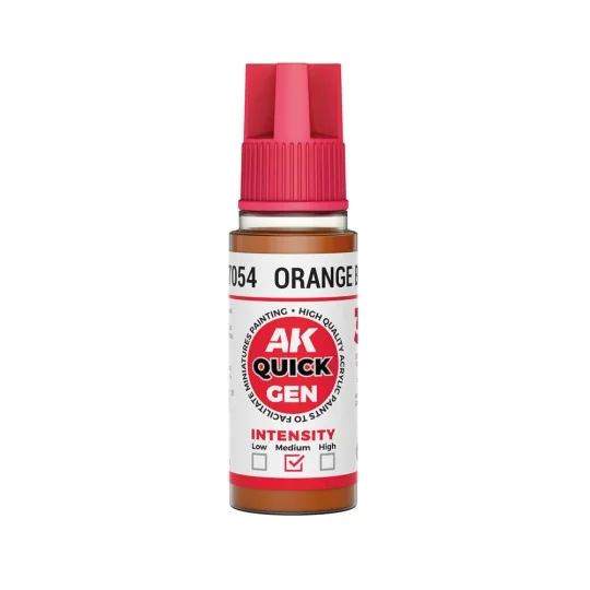 ORANGE BROWN 18 ml - QUICK GEN - AK Interactive AK17054