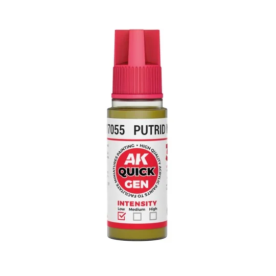 PUTRID WHITE 18 ml - QUICK GEN - AK Interactive AK17055 PUTRID WHITE 18 ml - QUICK GEN - AK Interactive AK17055
