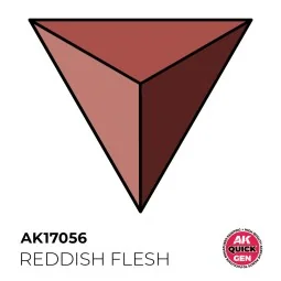 REDDISH FLESH 18 ml - QUICK GEN - AK Interactive AK17056