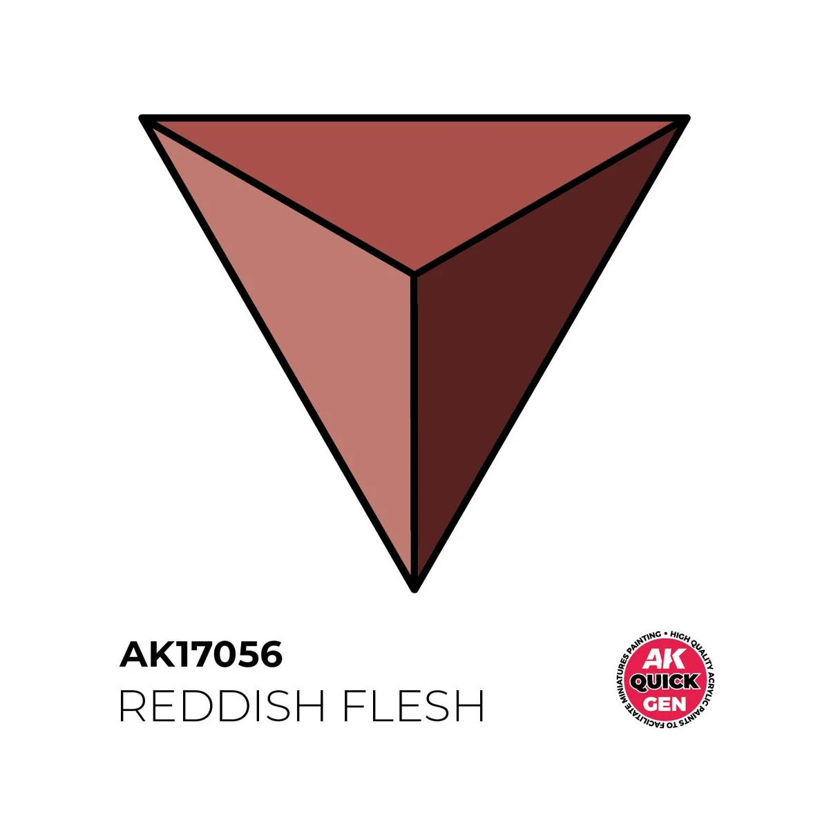 REDDISH FLESH 18 ml - QUICK GEN - AK Interactive AK17056 REDDISH FLESH 18 ml - QUICK GEN - AK Interactive AK17056