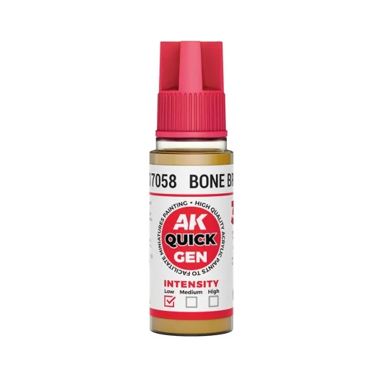 BONE BROWN 18 ml - QUICK GEN - AK Interactive AK17058