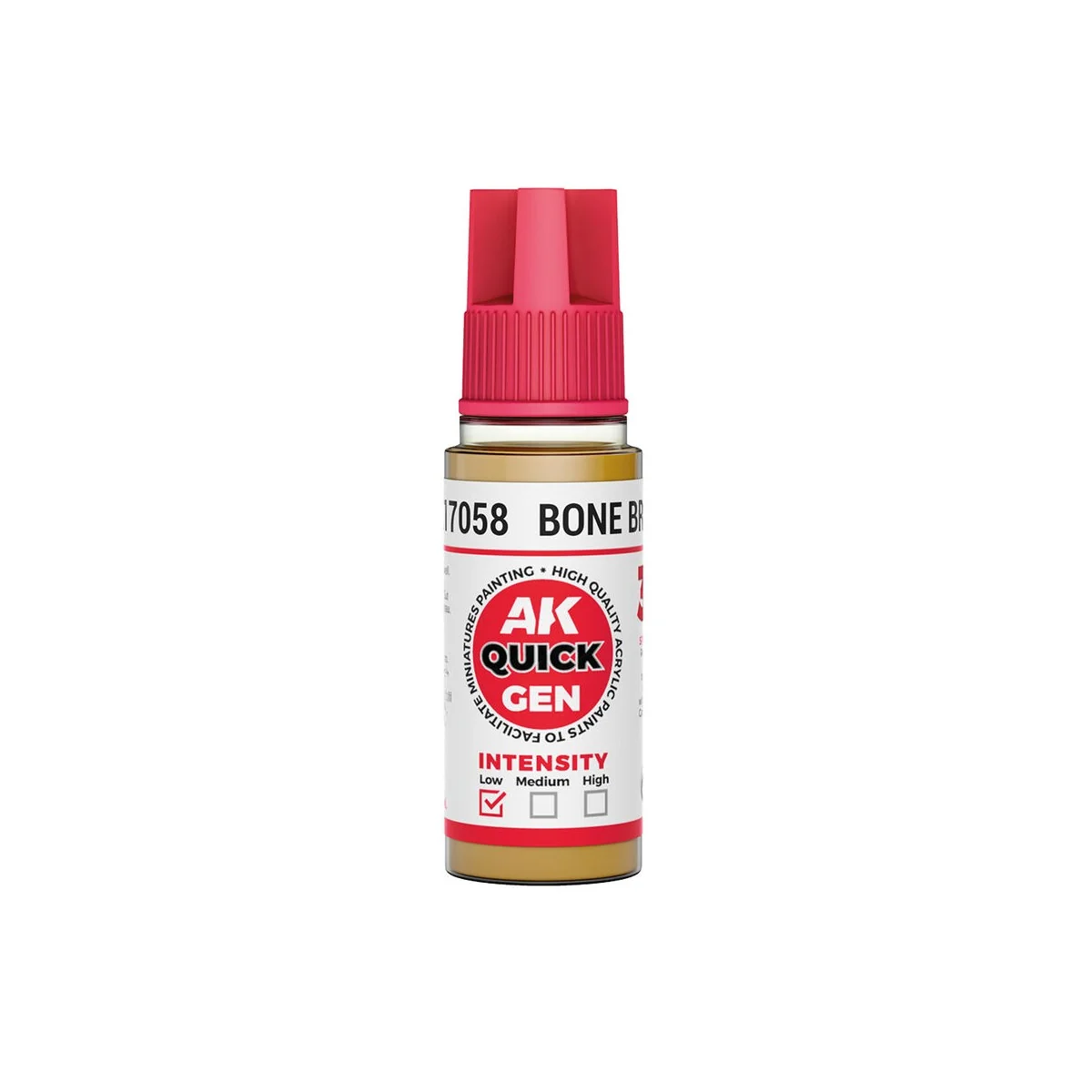 BONE BROWN 18 ml - QUICK GEN - AK Interactive AK17058