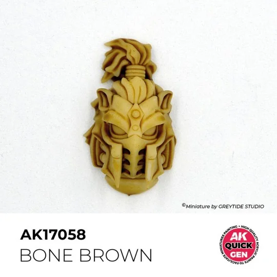 BONE BROWN 18 ml - QUICK GEN - AK Interactive AK17058