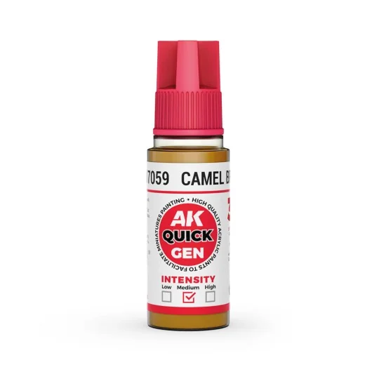 CAMEL BROWN 18 ml - QUICK GEN - AK Interactive AK17059