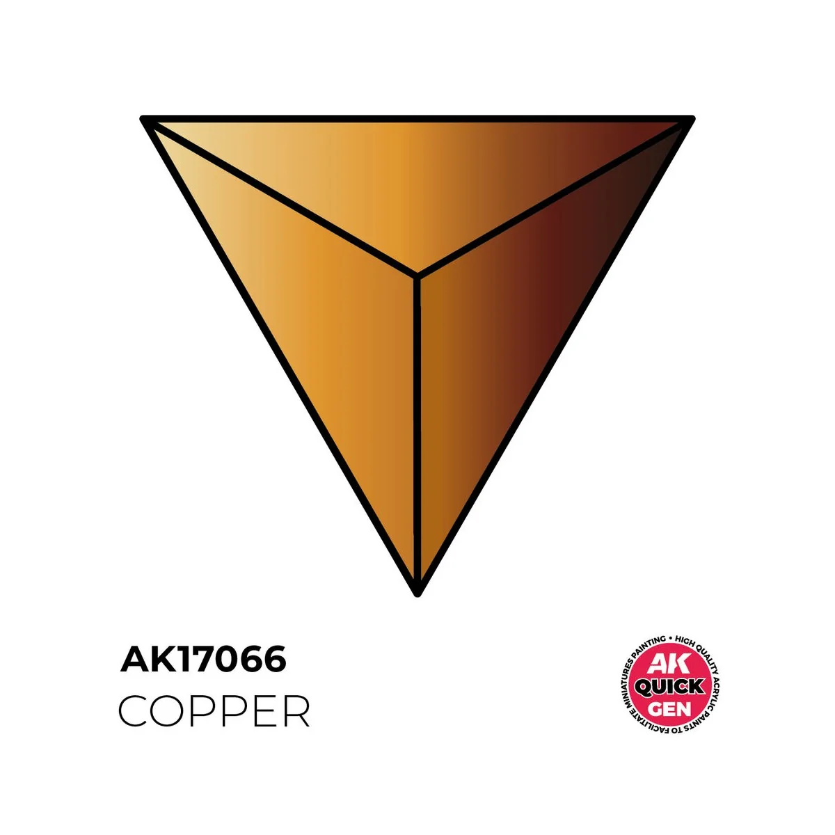 COPPER 18 ml - QUICK GEN - AK Interactive AK17066 COPPER 18 ml - QUICK GEN - AK Interactive AK17066