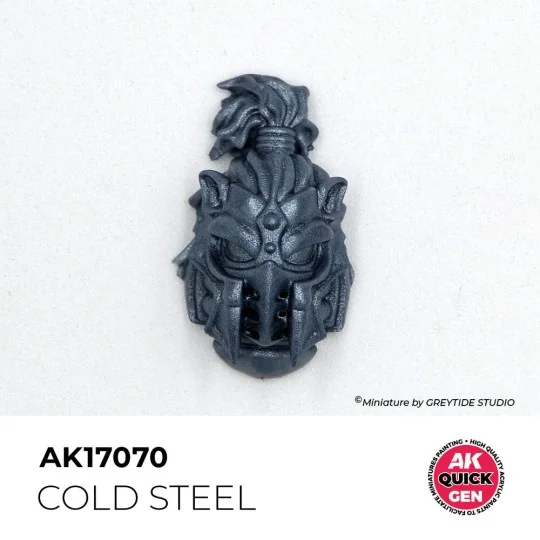 COLD STEEL 18 ml - QUICK GEN - AK Interactive AK17070 COLD STEEL 18 ml - QUICK GEN - AK Interactive AK17070
