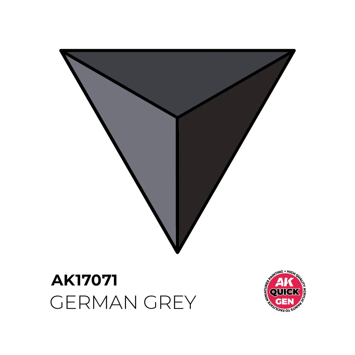 GERMAN GREY 18 ml - QUICK GEN - AK Interactive AK17071