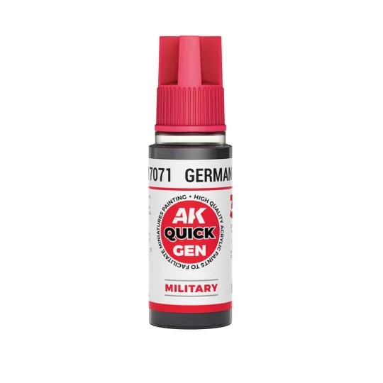 GERMAN GREY 18 ml - QUICK GEN - AK Interactive AK17071 GERMAN GREY 18 ml - QUICK GEN - AK Interactive AK17071